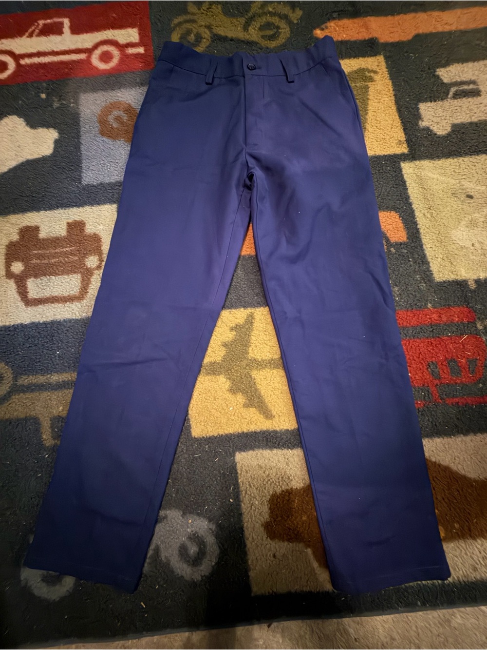 Men's Navy Blue Performance Pants